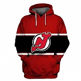 Devils Red All Stitched Hooded Sweatshirt,baseball caps,new era cap wholesale,wholesale hats
